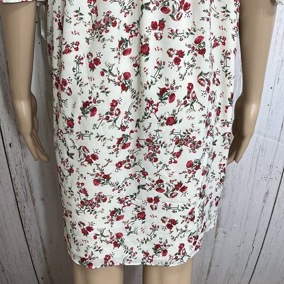 NWT French Connection Anastasia Ditsy Cutout Dress - Picture 8 of 12